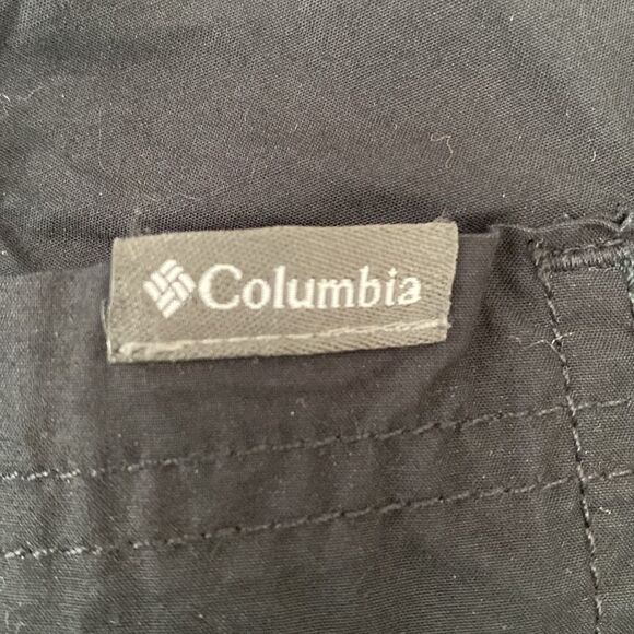 Columbia Black Cargo Shorts Lightweight Sporty Casual Vacation Outdoor Gift NWT - Picture 10 of 14